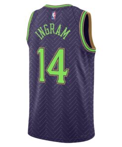 New Orleans Pelicans Nike City Edition Swingman Jersey 2024 - Purple - Brandon Ingram - Unisex
