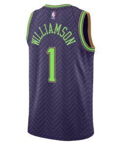 New Orleans Pelicans Nike City Edition Swingman Jersey 2024 - Purple - Zion Williamson - Unisex