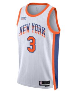 New York Knicks Nike City Edition Swingman Jersey 2024 - White - Josh Hart - Unisex