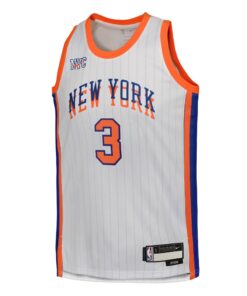 New York Knicks Nike City Edition Swingman Jersey 2024 - White - Josh Hart - Youth