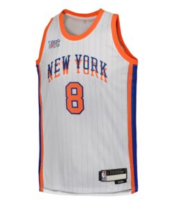 New York Knicks Nike City Edition Swingman Jersey 2024 - White - OG Anunoby - Youth