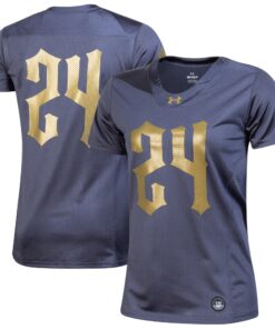 Notre Dame Fighting Irish Under Armour Women's 2024 Shamrock Series Replica Jersey - Navy