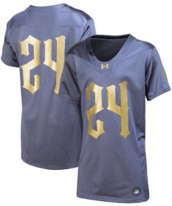 Notre Dame Fighting Irish Under Armour Youth 2024 Shamrock Series Replica Jersey - Navy