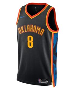 Oklahoma City Thunder Nike City Edition Swingman Jersey 2024 - Black - Jalen Williams - Unisex