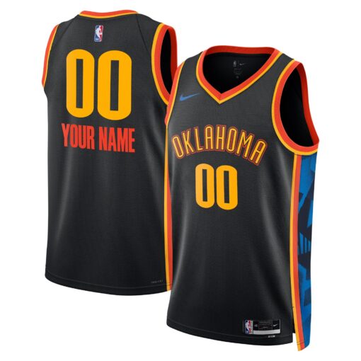Oklahoma City Thunder Nike City Edition Swingman Jersey 2024 - Custom - Unisex