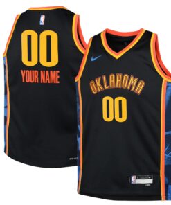 Oklahoma City Thunder Nike City Edition Swingman Jersey 2024 - Custom - Youth