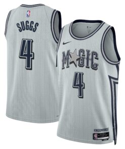 Orlando Magic Nike City Edition Swingman Jersey 2024 - Silver - Jalen Suggs - Unisex