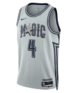 Orlando Magic Nike City Edition Swingman Jersey 2024 - Silver - Jalen Suggs - Unisex