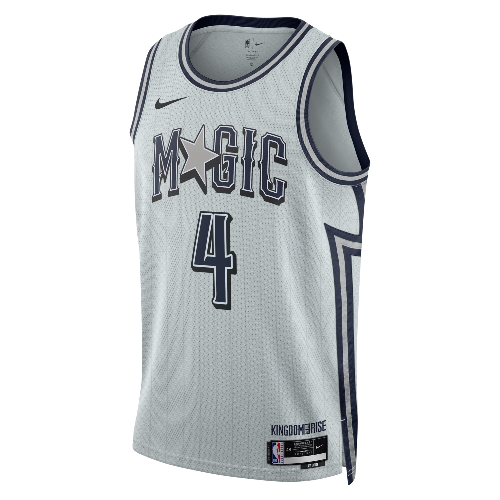 Orlando Magic Nike City Edition Swingman Jersey 2024 - Silver - Jalen Suggs - Unisex