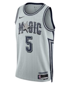 Orlando Magic Nike City Edition Swingman Jersey 2024 - Silver - Paolo Banchero - Unisex