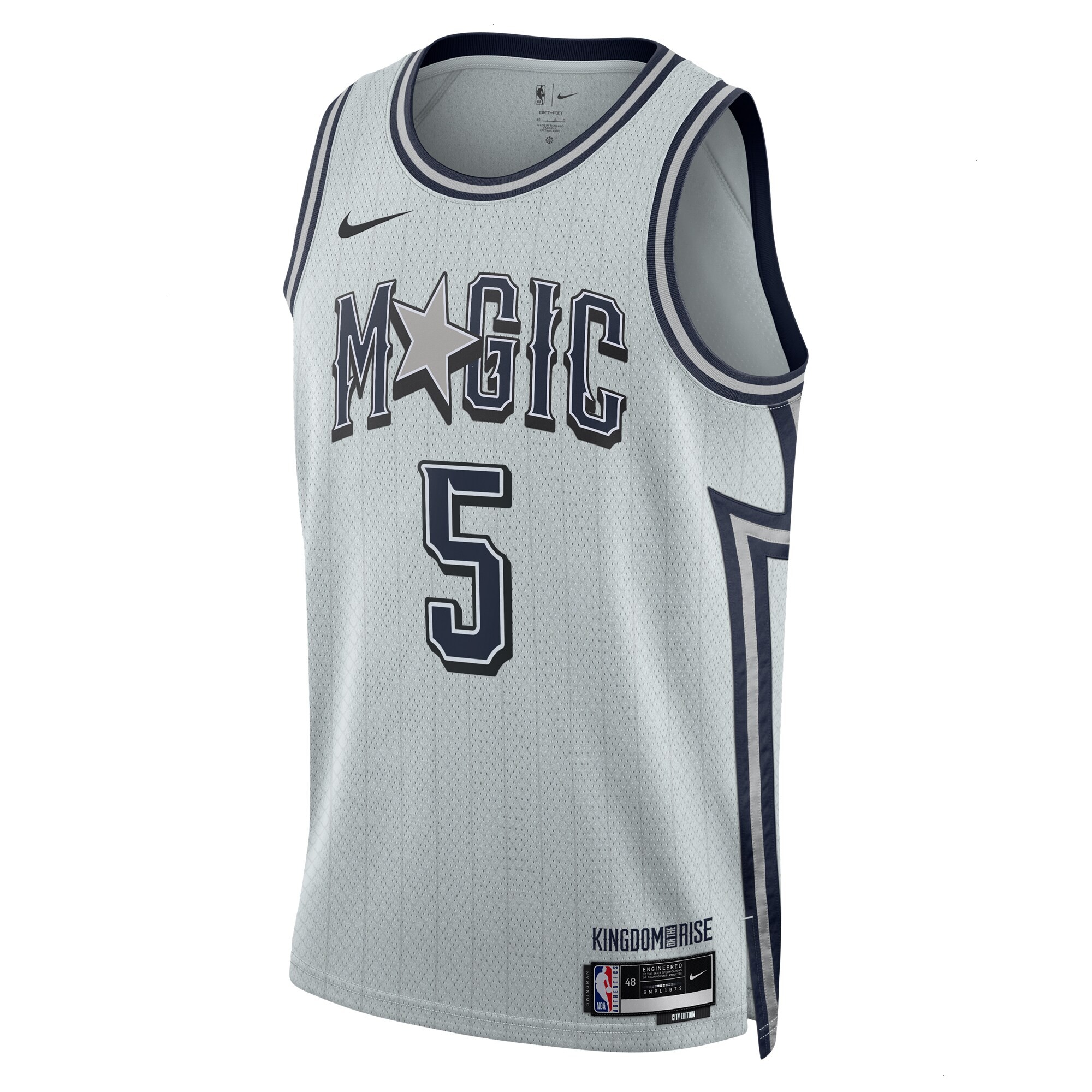 Orlando Magic Nike City Edition Swingman Jersey 2024 - Silver - Paolo Banchero - Unisex