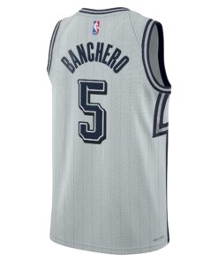 Orlando Magic Nike City Edition Swingman Jersey 2024 - Silver - Paolo Banchero - Unisex