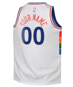 Philadelphia 76ers Nike City Edition Swingman Jersey 2024 - Custom - Youth