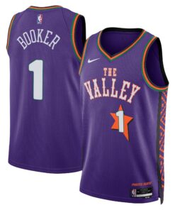 Phoenix Suns Nike City Edition Swingman Jersey 2024 - Purple - Devin Booker - Unisex