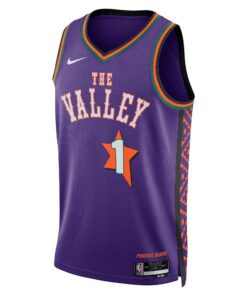 Phoenix Suns Nike City Edition Swingman Jersey 2024 - Purple - Devin Booker - Unisex