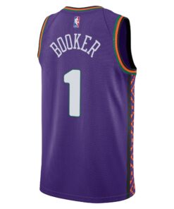 Phoenix Suns Nike City Edition Swingman Jersey 2024 - Purple - Devin Booker - Unisex