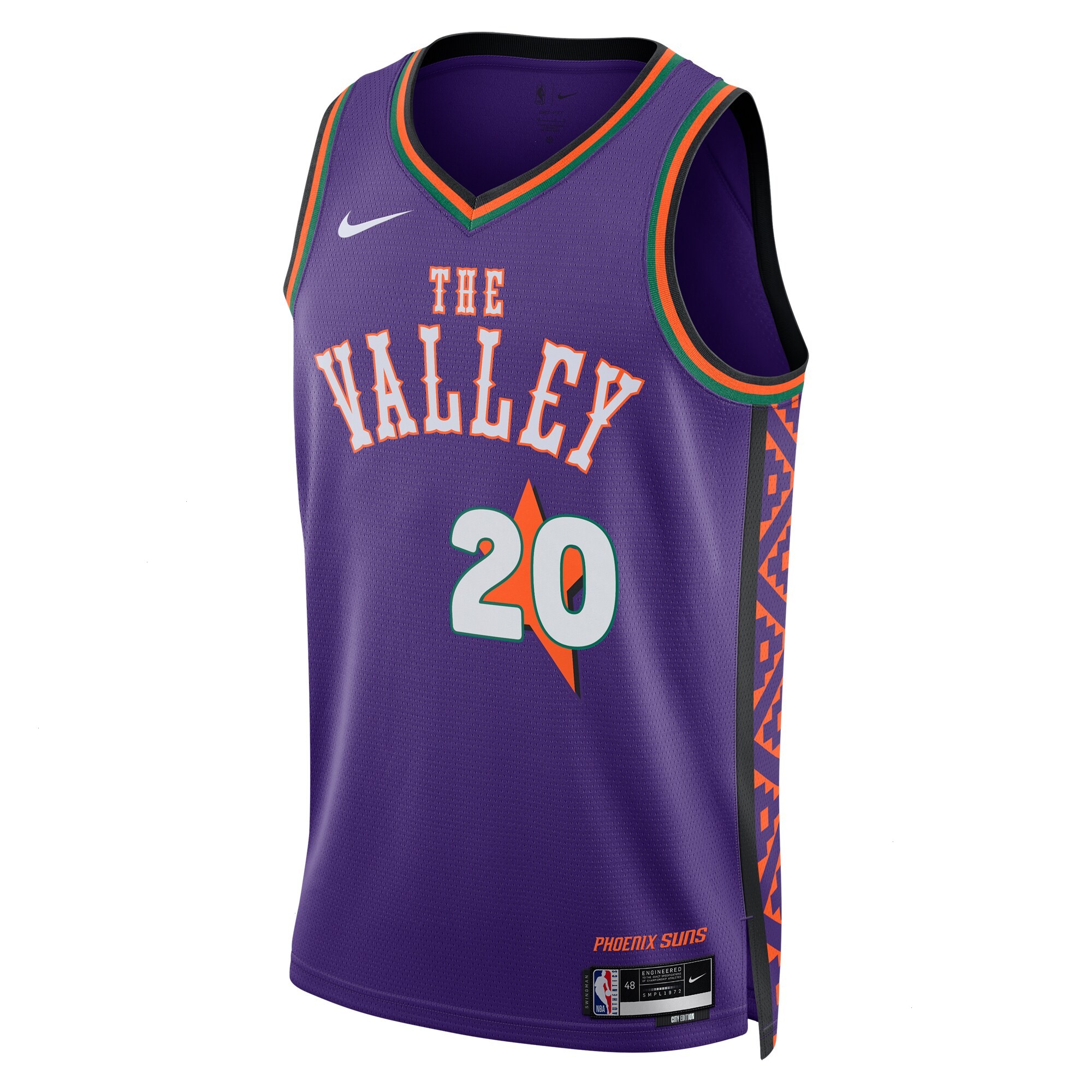 Phoenix Suns Nike City Edition Swingman Jersey 2024 - Purple - Jusuf Nurkic - Unisex