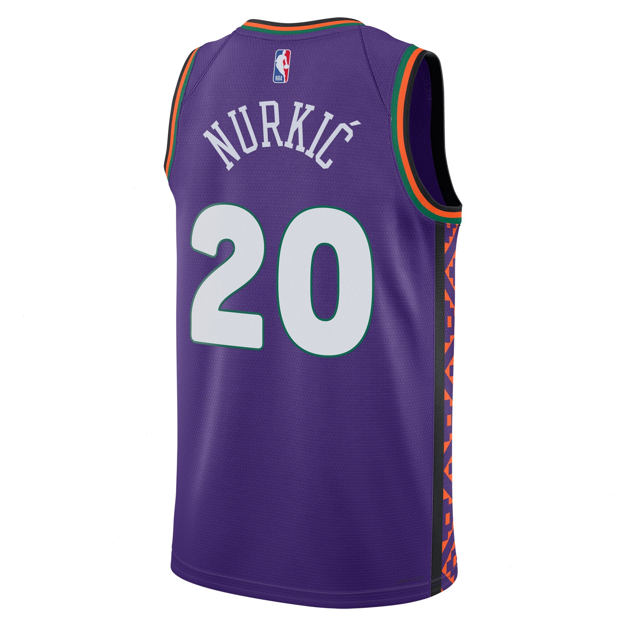 Phoenix Suns Nike City Edition Swingman Jersey 2024 - Purple - Jusuf Nurkic - Unisex