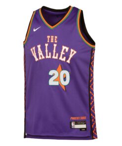 Phoenix Suns Nike City Edition Swingman Jersey 2024 - Purple - Jusuf Nurkic - Youth