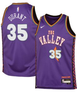 Phoenix Suns Nike City Edition Swingman Jersey 2024 - Purple - Kevin Durant - Youth
