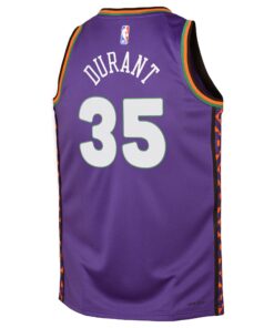 Phoenix Suns Nike City Edition Swingman Jersey 2024 - Purple - Kevin Durant - Youth