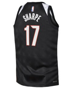 Portland Trail Blazers Nike City Edition Swingman Jersey 2024 - Black - Shaedon Sharpe - Youth