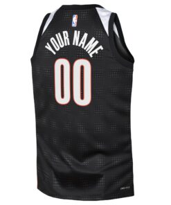 Portland Trail Blazers Nike City Edition Swingman Jersey 2024 - Custom - Youth