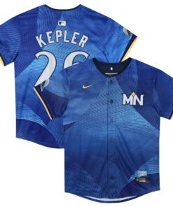 Preschool Minnesota Twins Max Kepler Nike Royal 2024 City Connect Limited Jersey