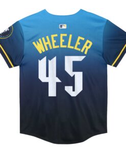 Preschool Philadelphia Phillies Zack Wheeler Nike Blue 2024 City Connect Limited Player Jersey