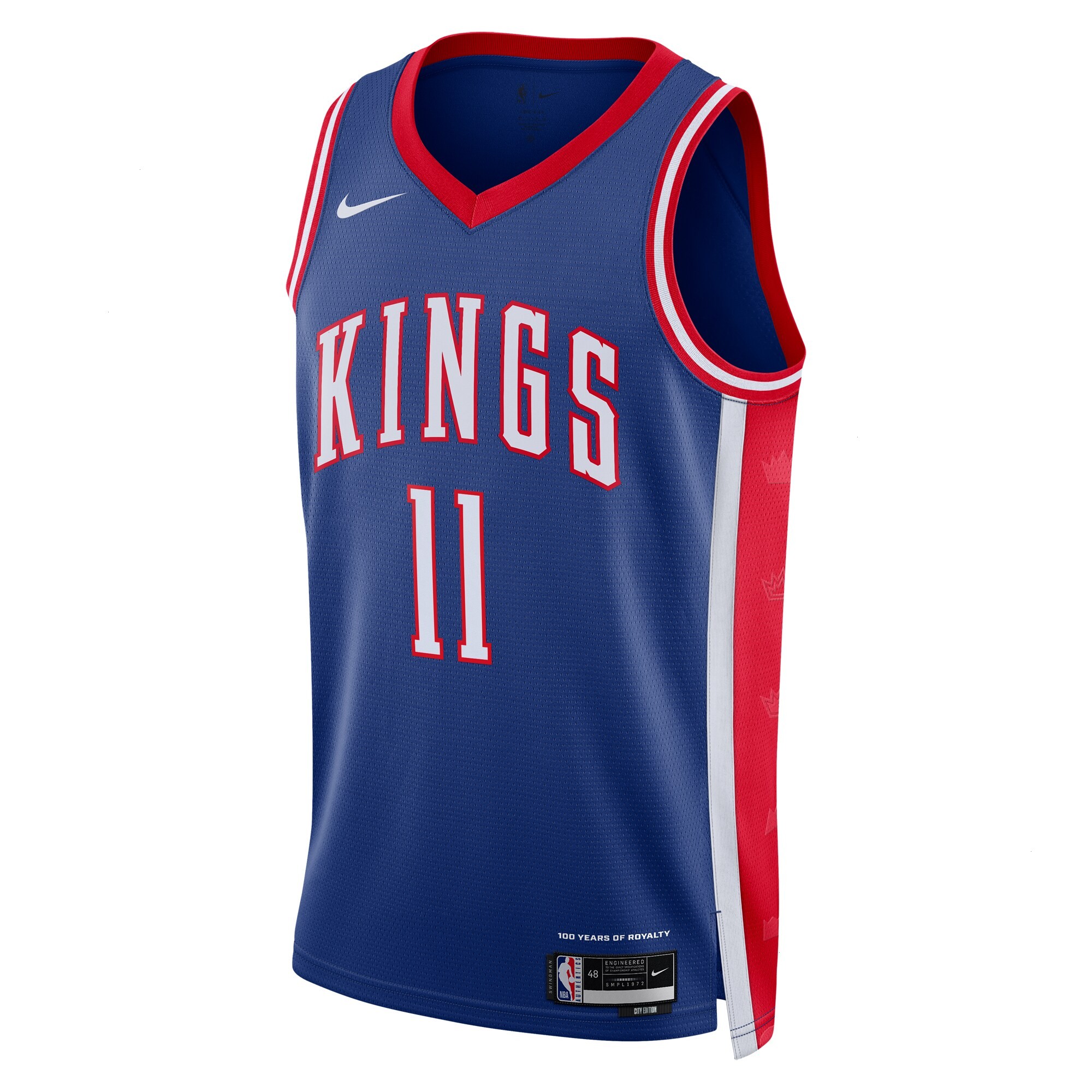 Sacramento Kings Nike City Edition Swingman Jersey 2024 - Blue - Domantas Sabonis - Unisex
