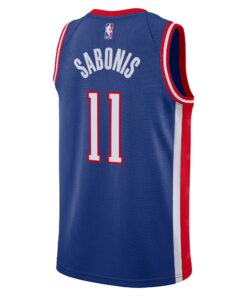 Sacramento Kings Nike City Edition Swingman Jersey 2024 - Blue - Domantas Sabonis - Unisex