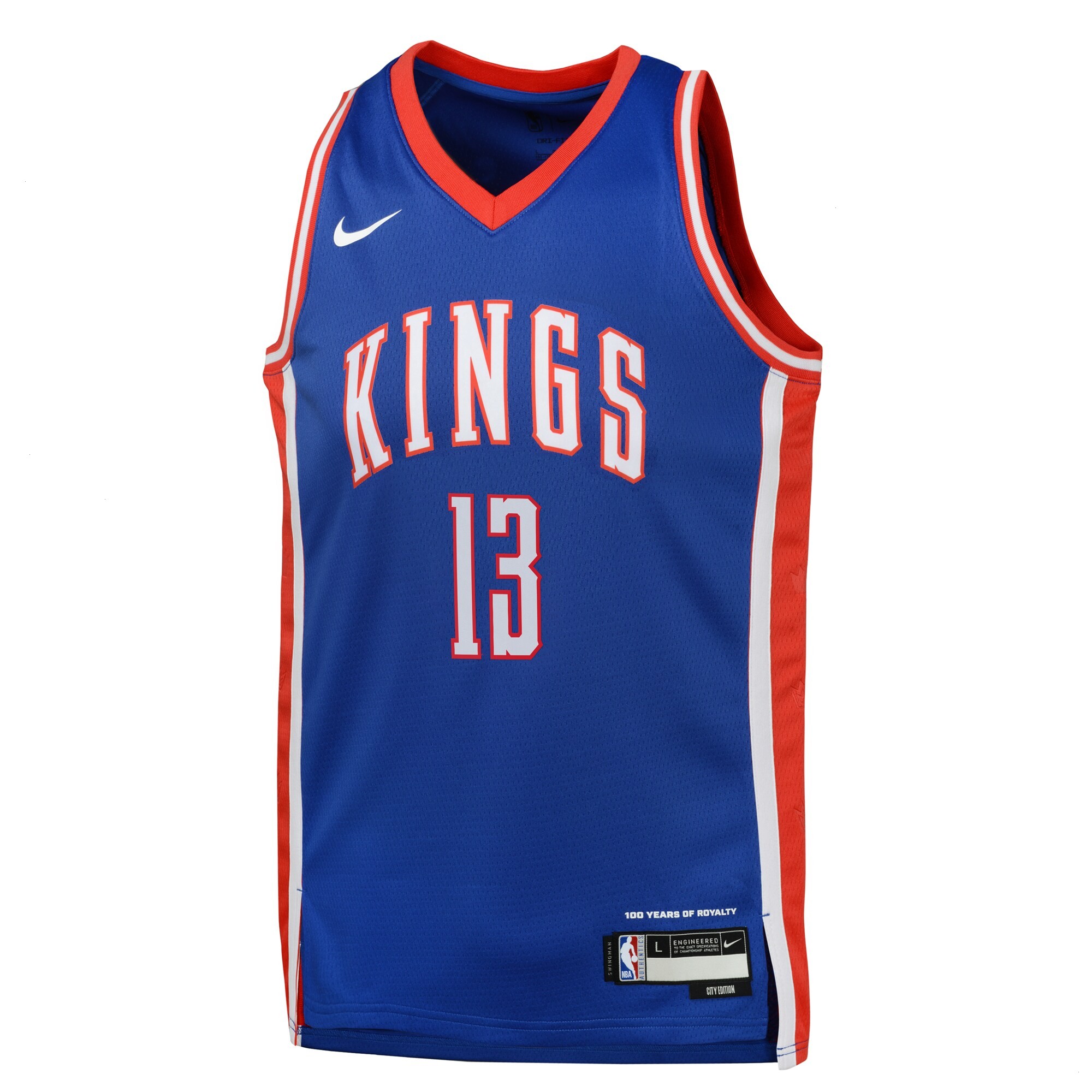 Sacramento Kings Nike City Edition Swingman Jersey 2024 - Blue - Keegan Murray - Youth