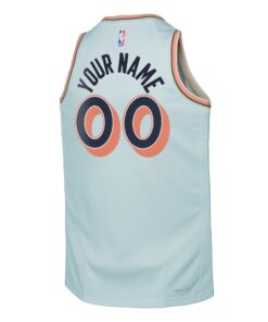 San Antonio Spurs Nike City Edition Swingman Jersey 2024 - Custom - Youth