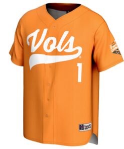 Tennessee Volunteers GameDay Greats Unisex 2024 NCAA Men's Baseball College World Series Champions Commemorative Fashion Jersey - Tennessee Orange