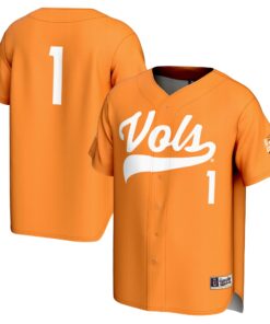 Tennessee Volunteers GameDay Greats Youth 2024 NCAA Men's Baseball College World Series Champions Commemorative Fashion Jersey - Tennessee Orange