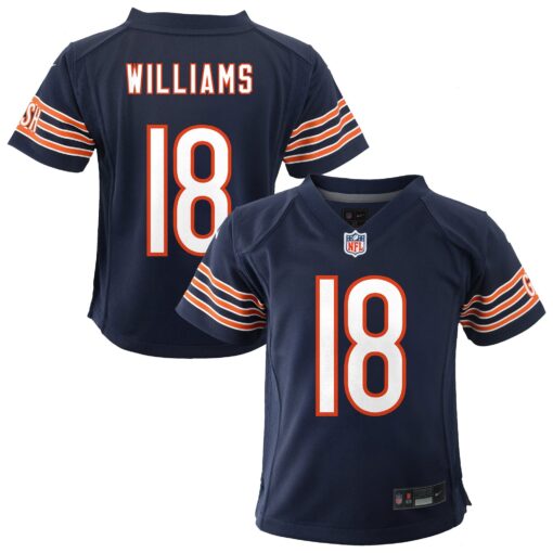 Toddler Chicago Bears Caleb Williams Nike Navy Game Jersey