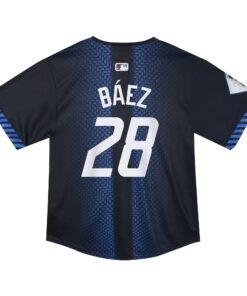 Toddler Detroit Tigers Javier Baez Nike Navy 2024 City Connect Limited Jersey