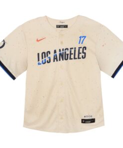 Toddler Los Angeles Dodgers Shohei Ohtani Nike Cream 2024 City Connect Limited Player Jersey