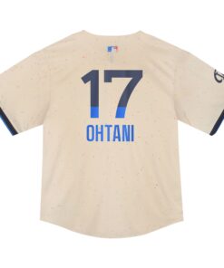 Toddler Los Angeles Dodgers Shohei Ohtani Nike Cream 2024 City Connect Limited Player Jersey