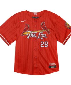 Toddler St. Louis Cardinals Nolan Arenado Nike Red 2024 City Connect Limited Player Jersey