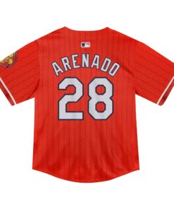 Toddler St. Louis Cardinals Nolan Arenado Nike Red 2024 City Connect Limited Player Jersey