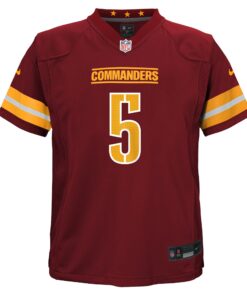 Toddler Washington Commanders Jayden Daniels Nike Burgundy Game Jersey