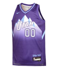Utah Jazz Nike City Edition Swingman Jersey 2024 - Custom - Youth