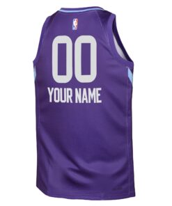 Utah Jazz Nike City Edition Swingman Jersey 2024 - Custom - Youth