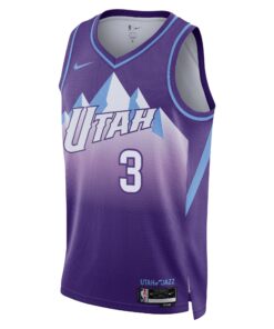 Utah Jazz Nike City Edition Swingman Jersey 2024 - Purple - Keyonte George - Unisex