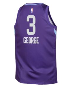 Utah Jazz Nike City Edition Swingman Jersey 2024 - Purple - Keyonte George - Youth