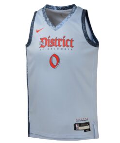Washington Wizards Nike City Edition Swingman Jersey 2024 - Blue - Bilal Coulibaly - Youth