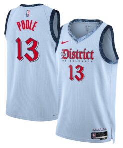 Washington Wizards Nike City Edition Swingman Jersey 2024 - Blue - Jordan Poole - Unisex