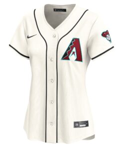 Women's Arizona Diamondbacks Nike White 2024 Jackie Robinson Day Home Limited Jersey