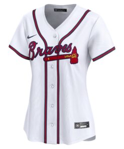 Women's Atlanta Braves Nike White 2024 Jackie Robinson Day Home Limited Jersey